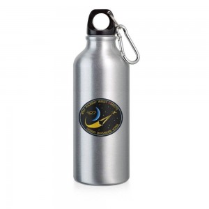 Squeeze em alumínio para sublimação com mosquetão 500 mL-KS-94960