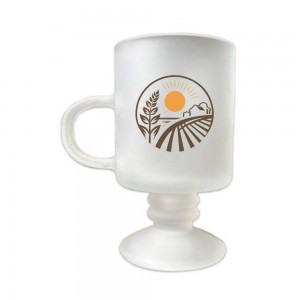 Taça de Vidro Jateada Sublimática 350ml-KLG-3629  