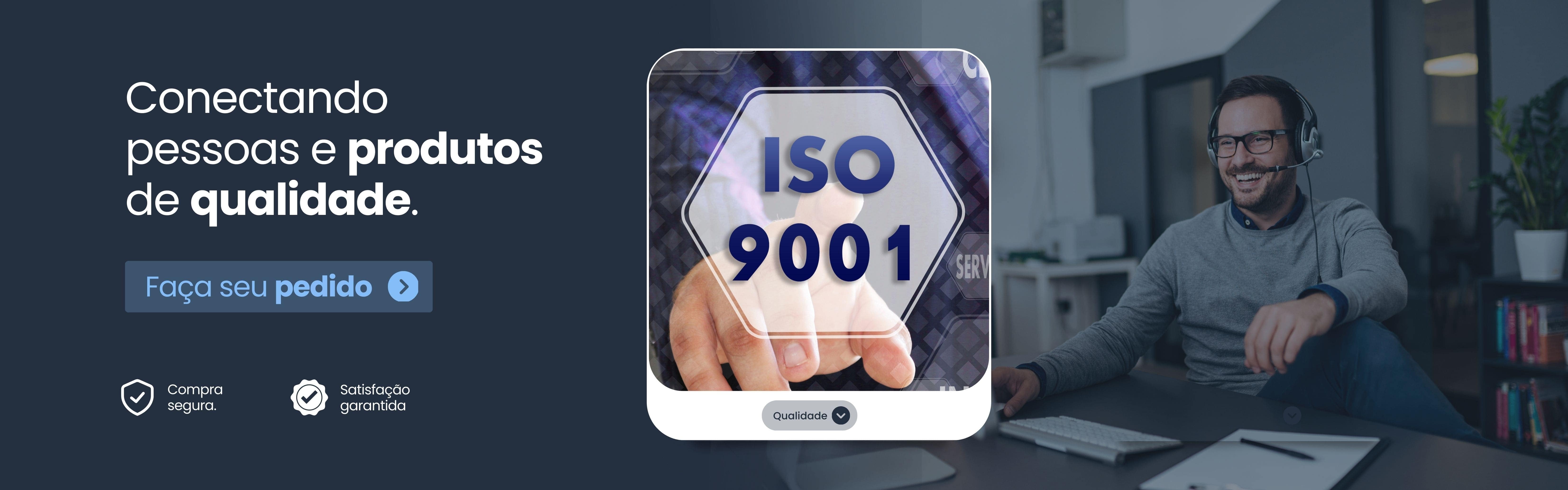 Empresa de brindes certificada ISO 9001